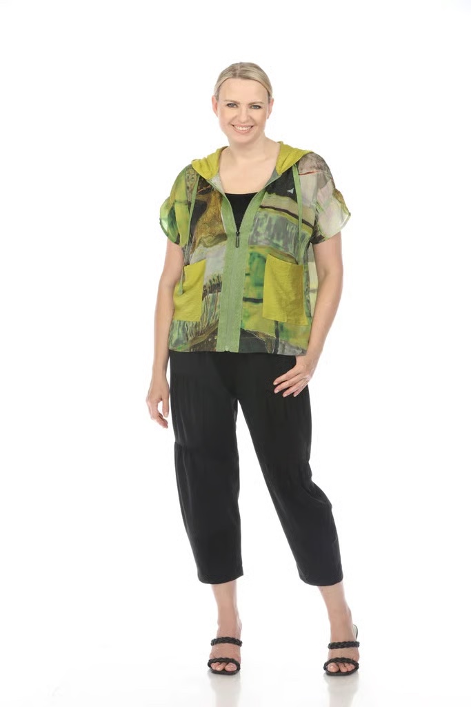 A woman wearing Erra SJ Apparel