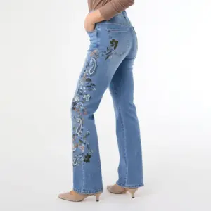 Coco Carmen Everstretch embroidered jeans